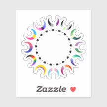 Crescent Pride Lunes et Bague Coeur