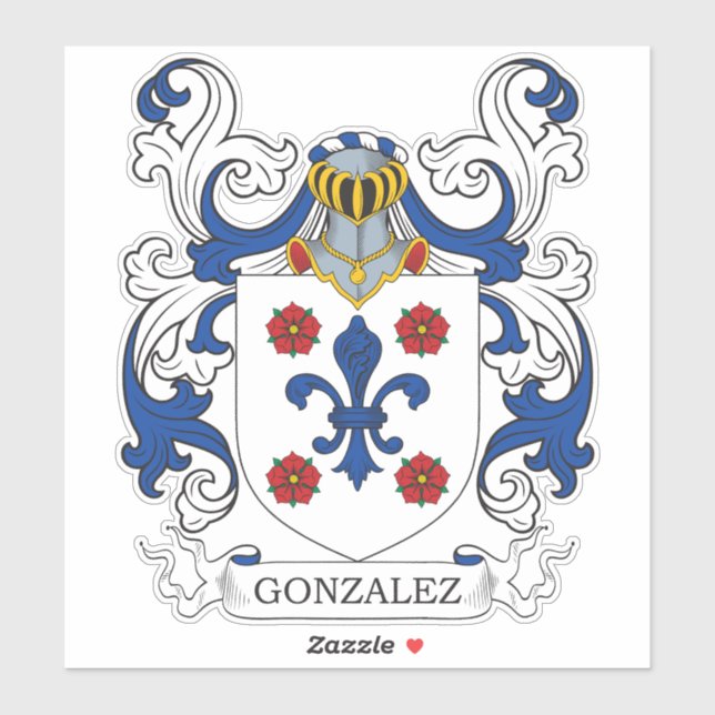 Sticker Crest de Gonzalez (Feuille)