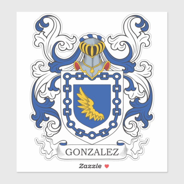 Sticker Crest de Gonzalez (Feuille)