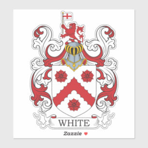 Sticker Crest de la famille blanche