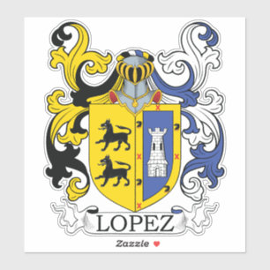 Sticker Crest de la famille Lopez