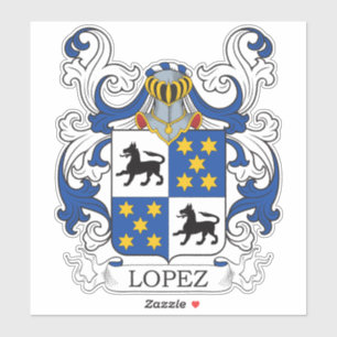 Sticker Crest de la famille Lopez