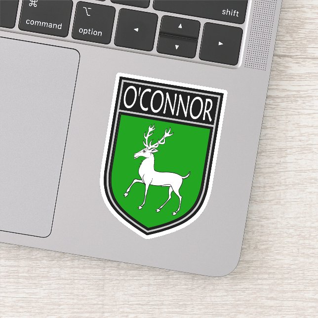 Sticker Crête de clan irlandais - O'Connor (Détail)