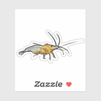 Sticker crevette Yellow King Kong