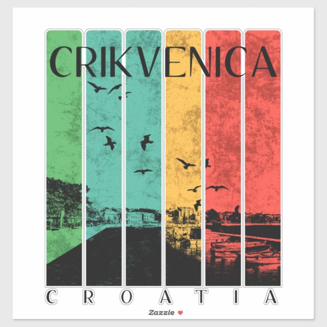 Sticker Crikvenica  (Feuille)