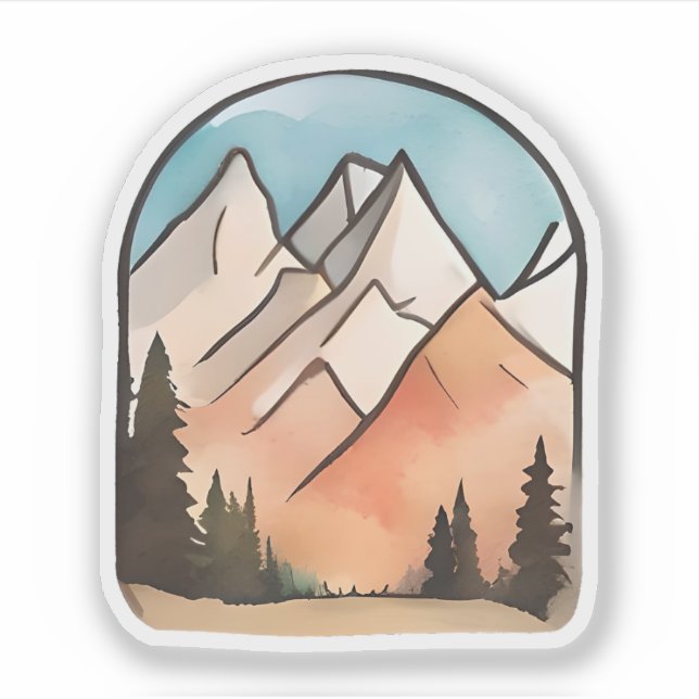 Sticker Crimson Ridge s'éveille (Devant)