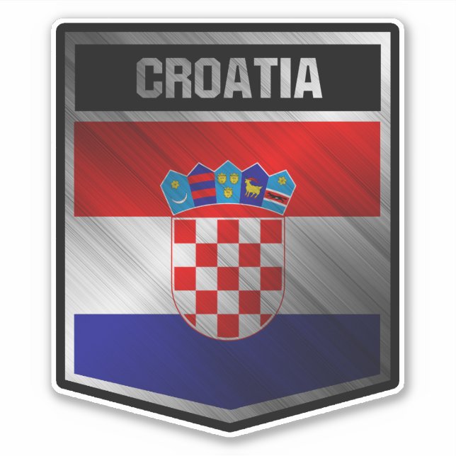 Sticker Croatie (Devant)