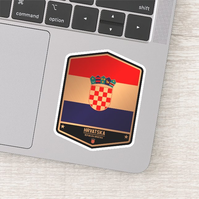 Sticker Croatie (Détail)