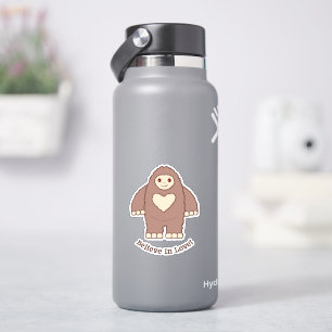 Sticker Croire en l'amour Bigfoot