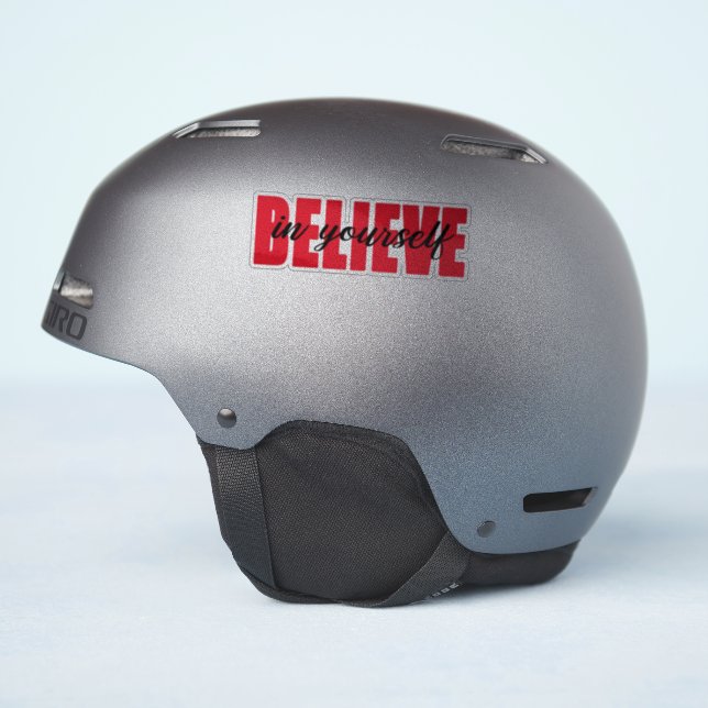 Sticker Crois en toi (Côté casque)