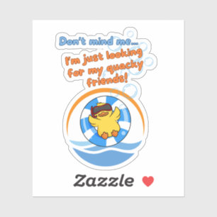 Sticker Croisière pour canards