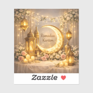 Sticker Croissant de Lumière et de Paix – Croissant de Ram