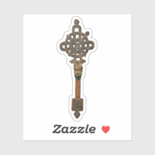 Sticker Croix chrétienne orthodoxe éthiopienne africaine