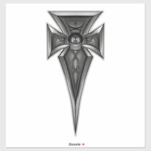 Sticker Croix de Goth