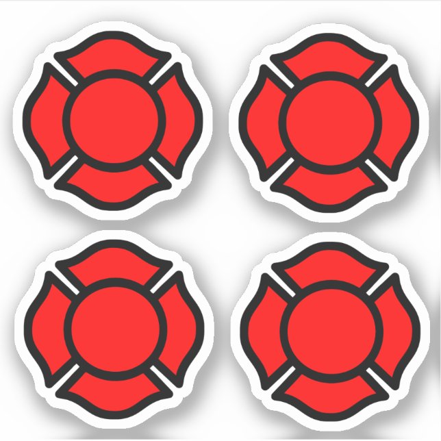 Sticker Croix de St. Florian 4-UP (Devant)