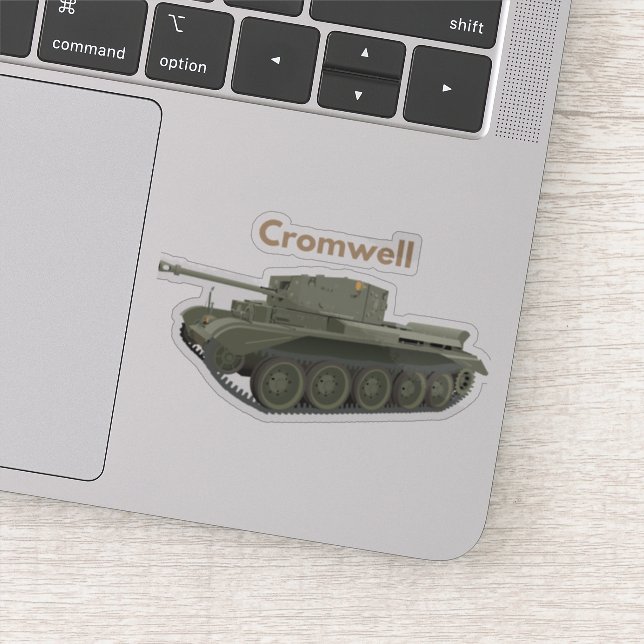 Sticker Cromwell 2ÈME GUERRE MONDIALE British Tank (Détail)