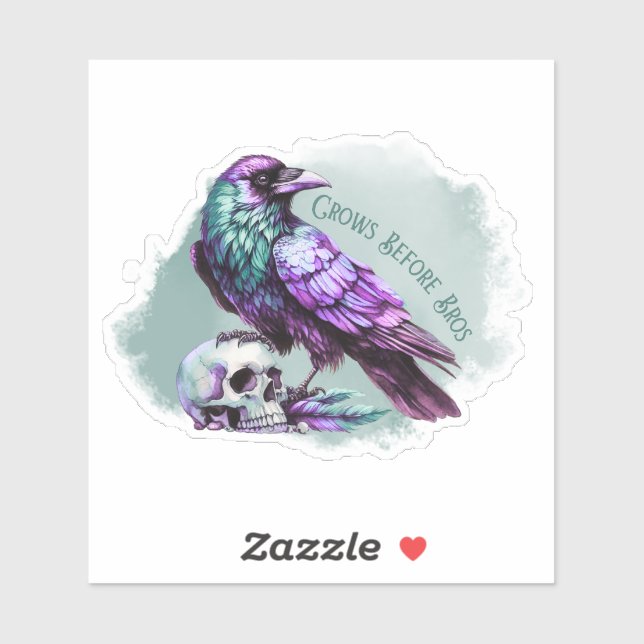 Sticker Crows Before Bros (Feuille)