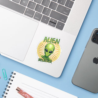 Sticker Croyant Alien