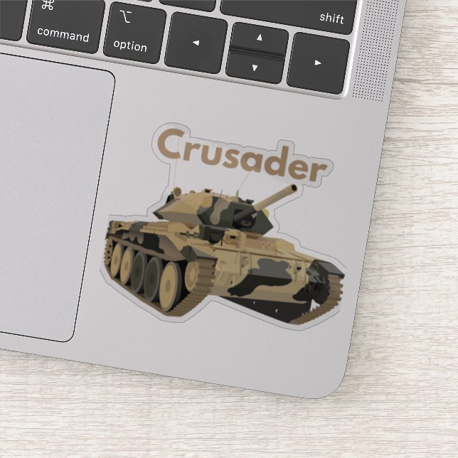 Sticker Crusader 2ÈME GUERRE MONDIALE British Tank (Détail)