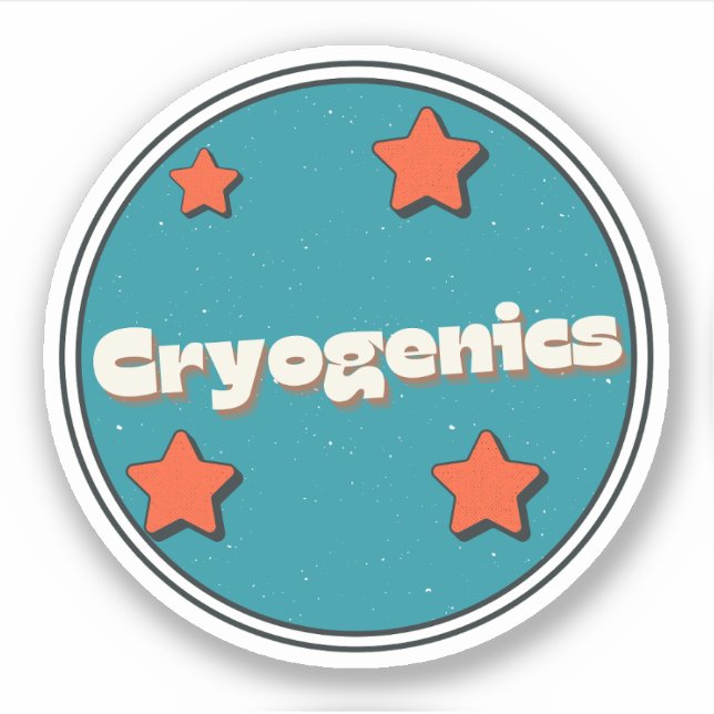 Sticker Cryogénisme (Devant)