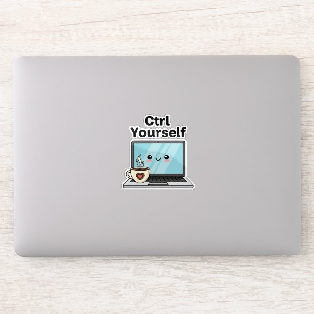 Sticker Ctrl Control Yourself (Ordinateur)