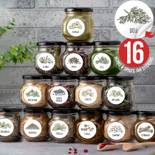 Sticker Cuisine moderne cuisine herbes culinaires maison p