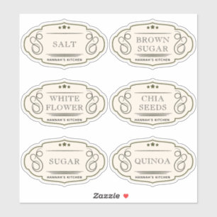 Sticker Cuisine vintage et rangement de panneaux