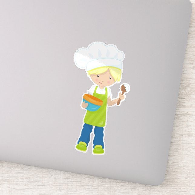 Sticker Cuisson, Boulangerie, Boulangerie, Tablier, Petit  (Détail)