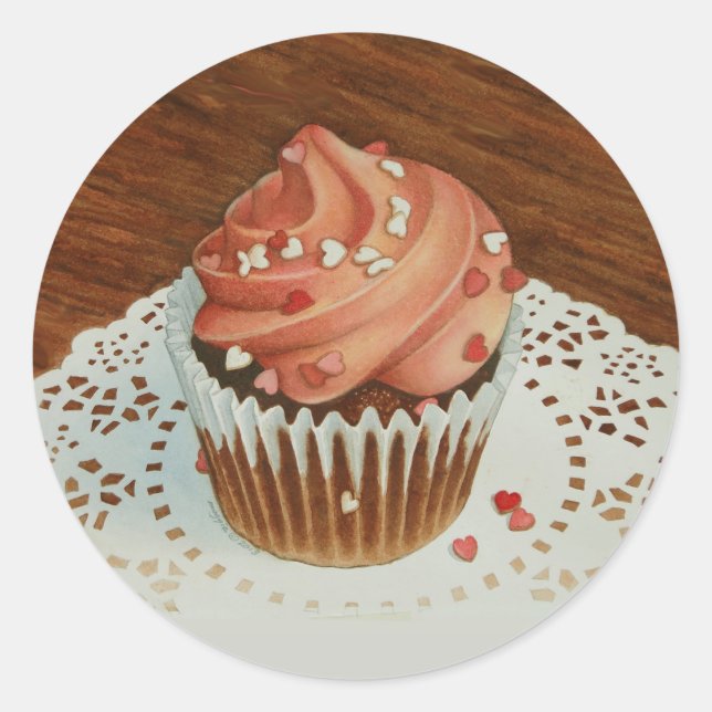 Sticker Cupcake (Devant)