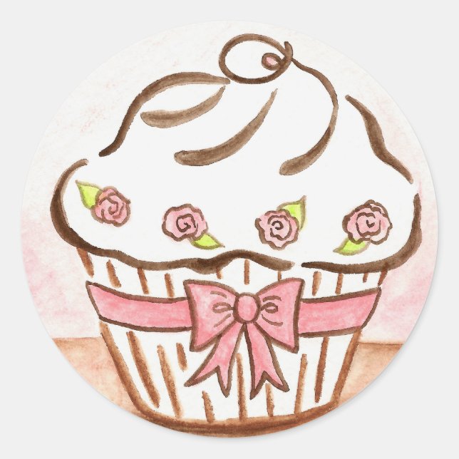 Sticker Cupcake (Devant)