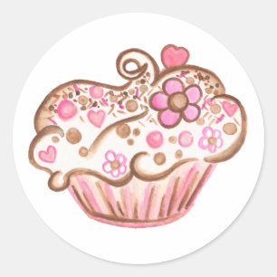 Sticker Cupcake