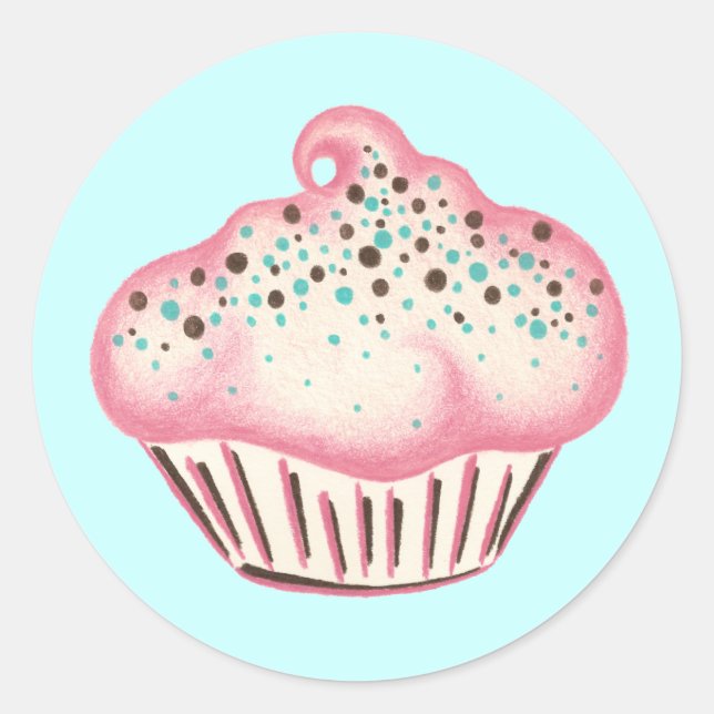 Sticker Cupcake (Devant)