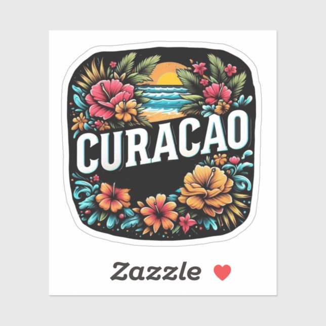 Sticker Curaçao (Feuille)