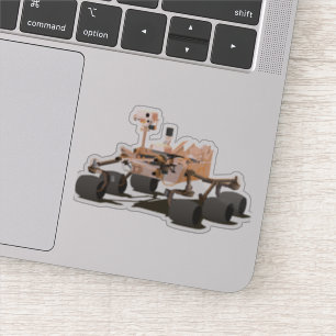 Sticker Curiosité Mars Rover