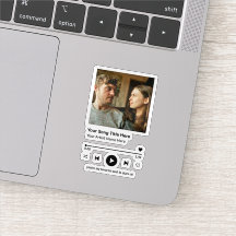 Custom Photo Music Player Personalized Song Gift
