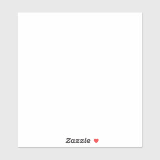 Sticker Customisez votre propre 6x6