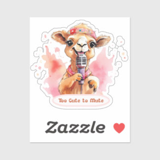 Sticker Cute Camel