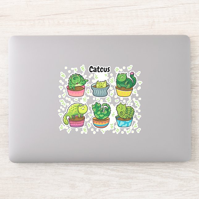 Sticker Cute Catcus (Ordinateur)