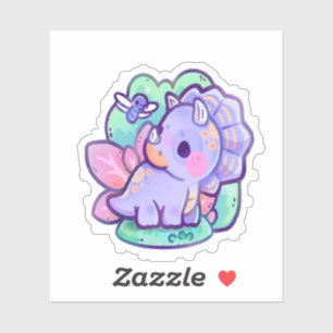 Sticker Cute Dinosaur