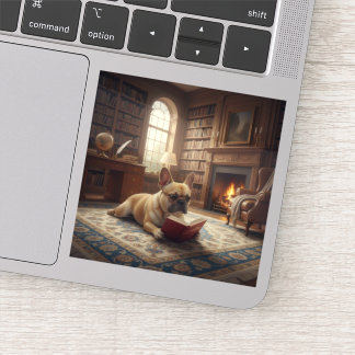 Sticker Cute French Bulldog