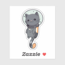 Cute Kawaii Astronaut Chat noir