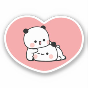 Sticker Cute Kawaii Chubby Mochi Panda ours