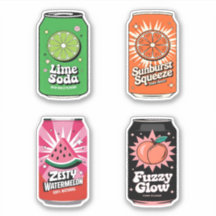 Cute Kawaii Fun Jus De Fruits Boire Mini Ensemble 