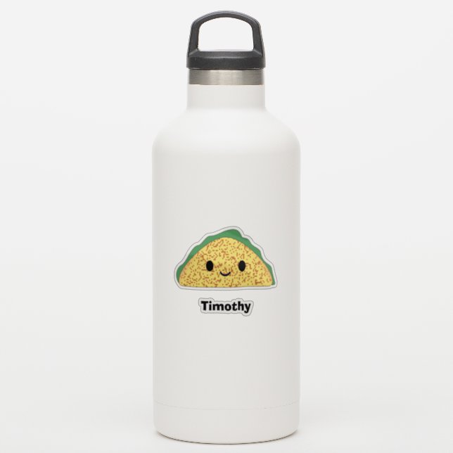 Sticker Cute Kawaii Taco (Gourde)