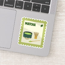 Cute Matcha Stamp