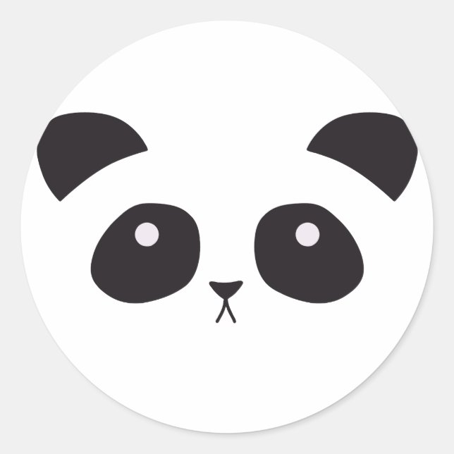 Sticker Cute Panda (Devant)