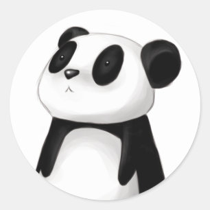 Sticker Cute Panda