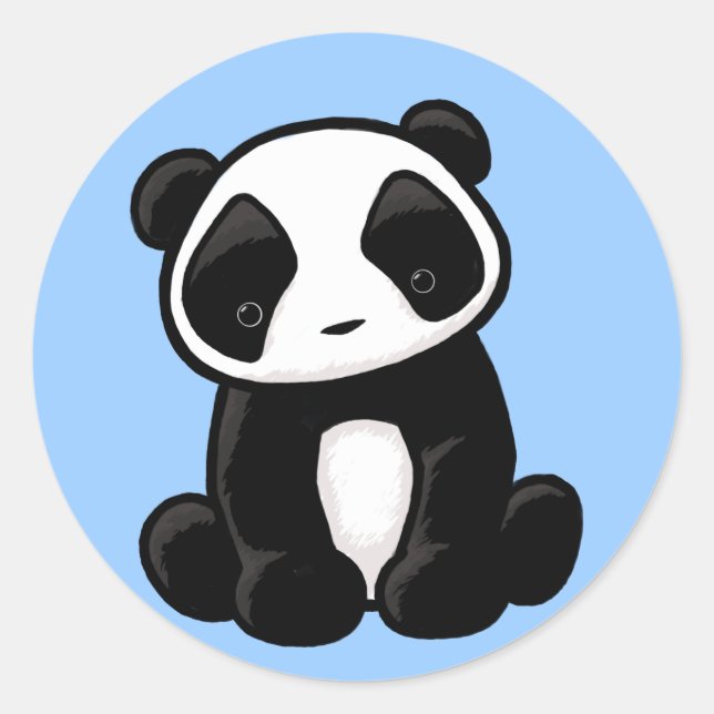 Sticker Cute Panda (Devant)