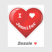 Cute Personnalisée I Heart Happy Face Heart