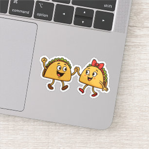 Sticker Cute Tacos